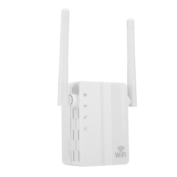 300Mbps Dual Antenn Hem WiFi Extender Repeater Trådlös Nätverkssignal Förstärkare (EU)
