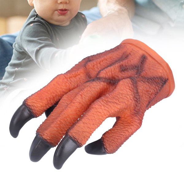 Dinosaur Claw Jurassic World Glove Claw Toy Voksne Barn Rollelek Red Toy