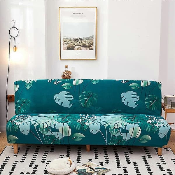 Armless Sofa Cover Stretch Sofa Cover 2-seater 3-seater Armless Sofa Bed