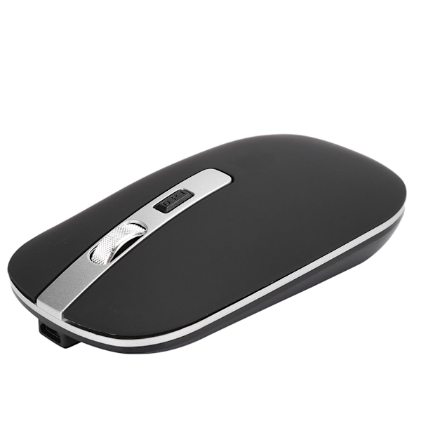 2.4G langaton hiiri, ergonominen, 1600 DPI, korkea resoluutio, USB-lataus, tietokonetarvikkeet, musta
