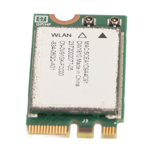 NGFF Netværkskort 2.4G 5G Dual Band WiFi Bluetooth 4.1 433Mbps Netværkskort Trådløs Netværksadapter til Windows 7 8 10