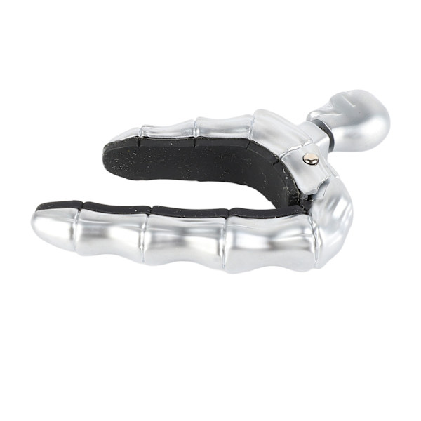 Akustisk gitar Capo Skull Shape Ganske kul metall elektrisk klassisk gitar Capo for Ukulele Silver