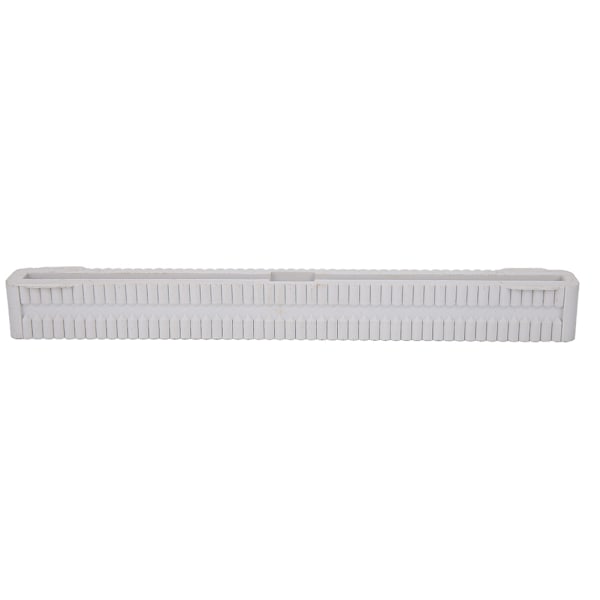 Universal 10 Tommer Longboard Surfbræt Single Center Hale Finne Boks Prop Holder Nylon (Hvid)