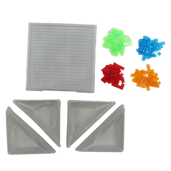 Familiebrettspill 4 Farger Plast Intelligensutvikling Gladiator Brettspill for Barn Familiespill