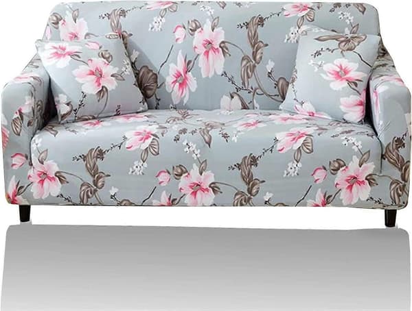 Sofa Cover Elastic Stretch Sofa Slipcover, for 1-Seater. L-shaped Corner Sofa Requires Two