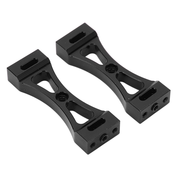 2 stk RC metalbjælke 53 mm længde Center fast montering aluminium til WPL B14 B16 B36 Q60 Q61 Sort