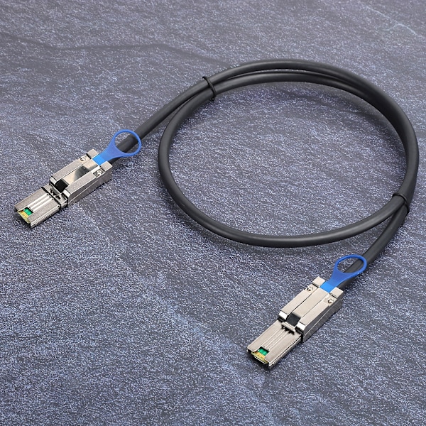 Server Cord Adapter Kabel Mini SAS 26P SFF8088 til SFF8088 26P 1 Meter Højhastigheds Datalagring (1 meter)