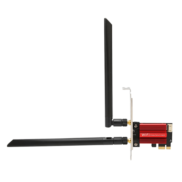 PCIE Netværkskort 2.4G 5G Dual Band Bluetooth 4.2 1200Mbps WiFi Netværkskort Modul til Windows 7 8 10 11