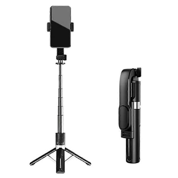 JMARY KT-219 6 Sections Extendable Selfie Stick Tripod with Remote Control