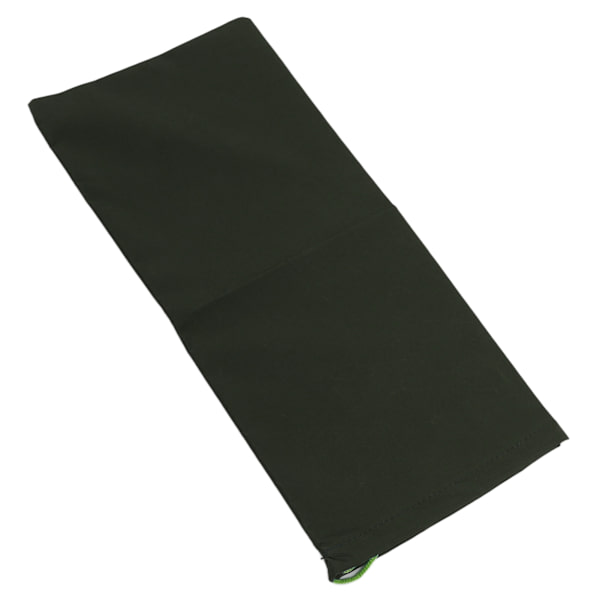 10 stk. Oversvømmelsessandposer Tomme Fortykkede 600D Polyester Bøjelige Snøre Oversvømmelseskontrolposer til Dør Garage Kælder Mørkegrøn