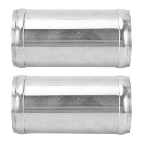 1 par slangkoppling rörkoppling 50 mm Utmärkt tätning Fast klämning Värmebeständig aluminiumlegeringsslangkoppling för bilar