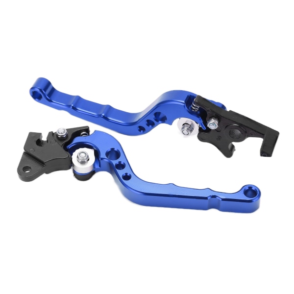 2 stk Motorsykkel Brems- og Clutchspaker Styrebremseanordning Justerbar Aluminium Legering Blå