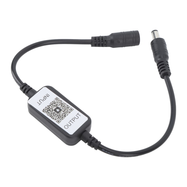 11-knappars RF Mini trådlös fjärrkontroll dimmer med DC 5-24V-kontakt för enfärgade LED-remsor