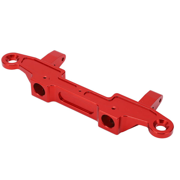 RC takapuskurin kiinnitys CNC-alumiiniseos puskurin kiinnitys Axial 1/6 SCX6 RC-ajoneuvolle Punainen