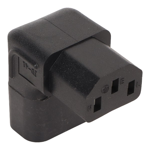 4 kpl IEC320 C14 - IEC320 C13 virtapäätä - Ammattimainen C14 - C13 virtapistokkeen sovitin UPS-, PDU-, palvelimen ja tietokoneen pistorasioille