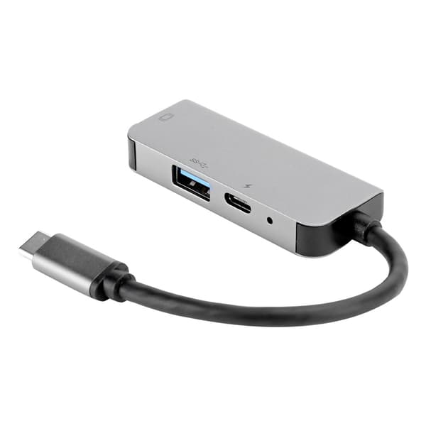3 i 1 Hub Adapter TypeC til HDMI USB 3.1 Dockingstation Multifunktionel Splitter til Computer