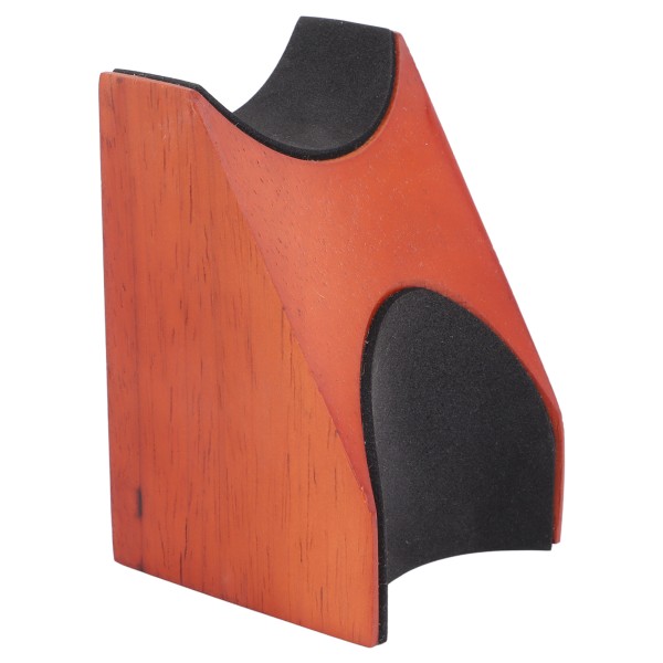Gitarr Nackstöd Massivt trä Stallstöd Bärbar gitarr Ukulele Nackstödskudde
