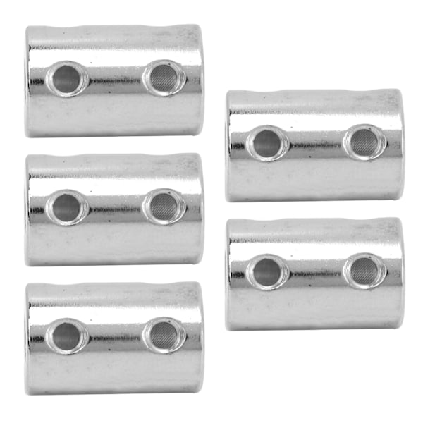 5 st Axelförbandssats 6‑8mm Motor Koppling 4mm Hål 22mm Längd 14mm Diameter Fogkoppling för Mekanisk Transmission