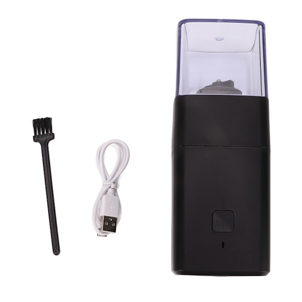 Elektrisk kaffekvarn svart bärbar USB-laddning automatisk liten kaffekvarn för hemmet