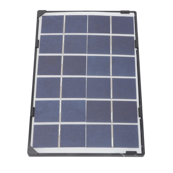 6W 5V Mini solcellepanel Vanntett Lett USB solcellepanel for mobiltelefoner Ladingsplater Digitale kameraer