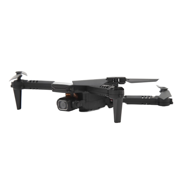 4K HD Folding RC Drone med Dobbelt Kamera - Fjernkontroll Quadcopter for Luftfotografering, Perfekt for Barn 14 år og eldre (Svart)
