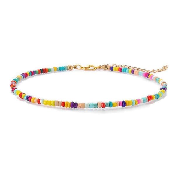 Small Bead Anklets for Women Beach Ankle Bracelet