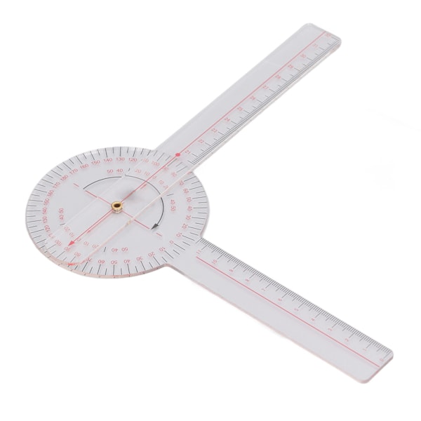 Ortopedisk goniometer - 360° vinkelgradient för knäled, armbåge och axel - liten storlek (20,1 cm/7,9 tum)