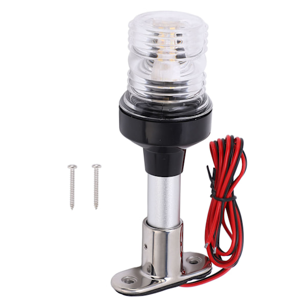 DC12V‑24V 5W 6-tommers signallampe for båtnavigasjon IP66 vanntett LED-marin navigasjonslys for skip og yachter