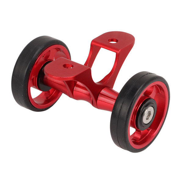 Cykel Stänkskydd Easywheel Stänkskydd Rullar Hjul Dubbelhjul för Brompton Folding Bike for DahonRed
