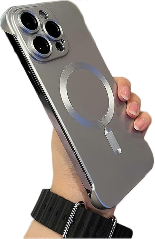 Magsafe Frameless Matte Ultrathin Lightweight Bumper Phone Case For Iphone15 Pro Max/iphone15 Pro