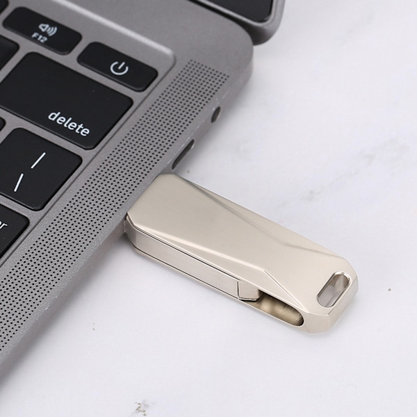 Netac Dual Interface -muistitikku, suuri kapasiteetti, datan tallennus, 128GB U782C