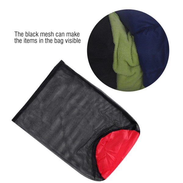 Utendørs nylon kompresjon Soveutstyr Oppbevaringspose Sekk for Camping Turbag