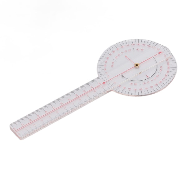 Ortopedisk goniometer - 360° vinkelgradient för knäled, armbåge och axel - liten storlek (20,1 cm/7,9 tum)