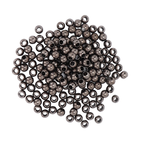 200 st Resin Pärlor Bred Användning Glansig Yta Robust Hållbar Livfull Färg Hantverkspärlor för Smycken Kläder Väska 12mm Pistol Färg