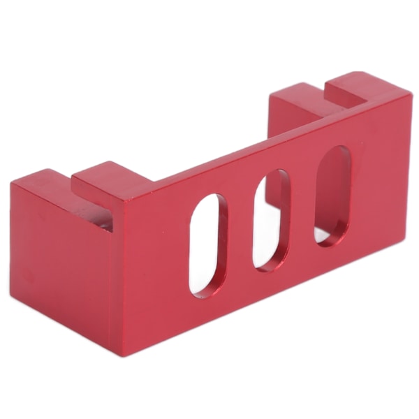 Metall styrservofäste med fast bas aluminiumlegering RC servofäste för WLToys 104001 1/10 RC CarRed