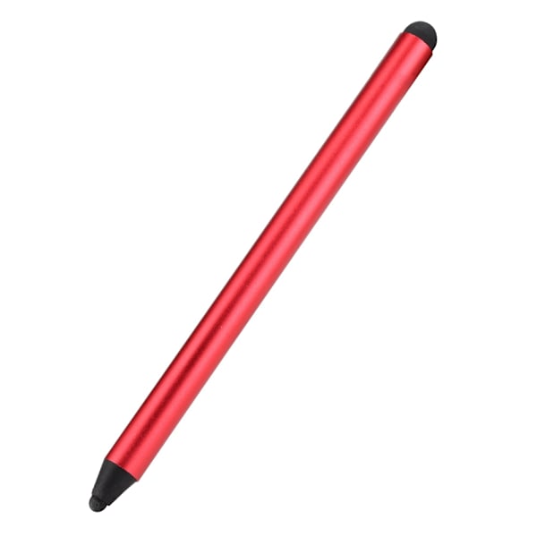 Dobbel bruk Kapasitiv Universal Touch Screen Penn Stylus For Alle Mobiltelefoner Nettbrett (Rød)