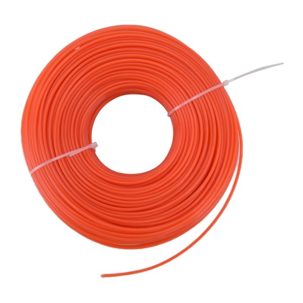 2,4 mm snor i nylon for gresstrimmer - Rund snor for gressklipper