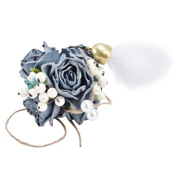 Kunstig blomsterball simuleringsblomsterball innovativt fotograferingsverktøy med bjellefjær