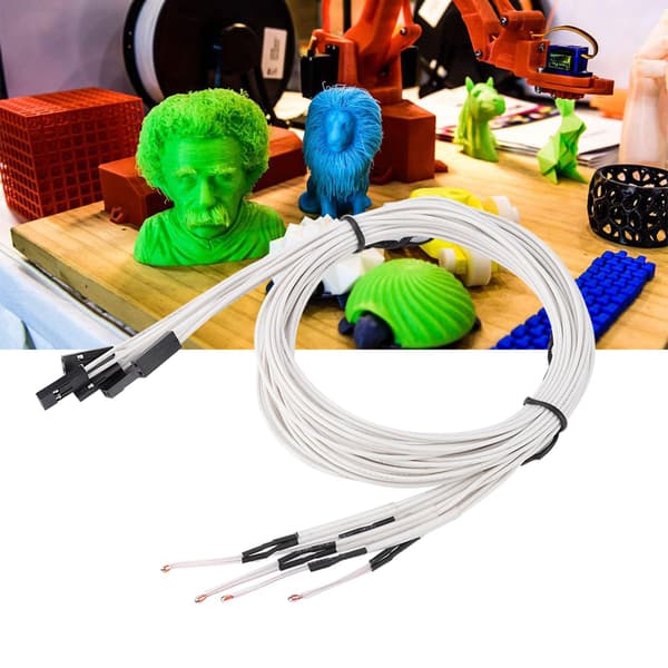 5 stk. 3D-skrivertilbehør 100K 3950 Temperatursensor med terminaltermistor