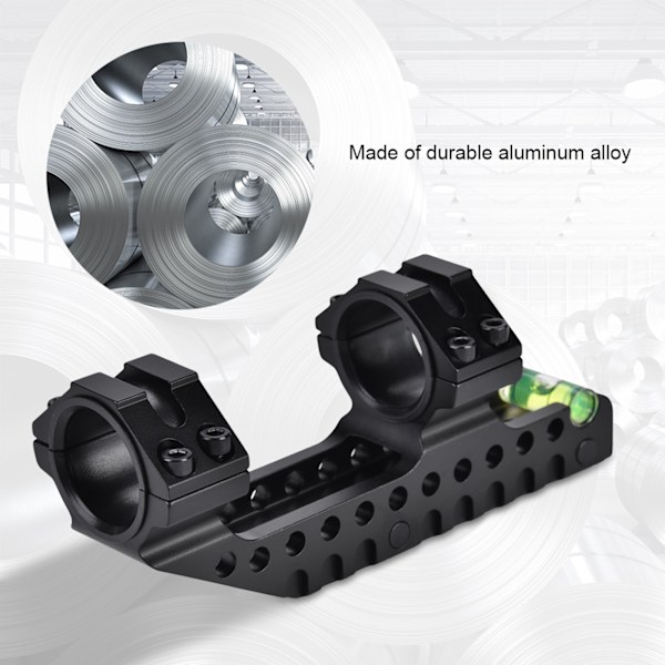 Outdoor Tactics Rail Mount 30mm Scope Ring Level Cantilever tillbehör för gevärjakt