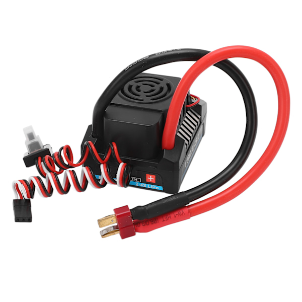RC Brushless ESC 150A BCE Output 5A 5.8V Vandtæt Støvbestandig Sort Brushless ESC til 1/8 RC Truck