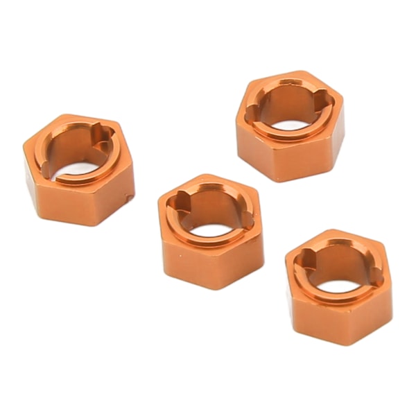 7mm Hex Hjulnav Professionel Aluminium Legering RC Hjul Hex Drev Adapter til FMS FCX24 1/24 RC Bil Guld