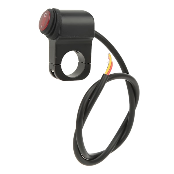 22mm 12V Motorsykkel Styre Knapp for Hovedlys Aluminiumslegering Vanntett Tåkelysbryter