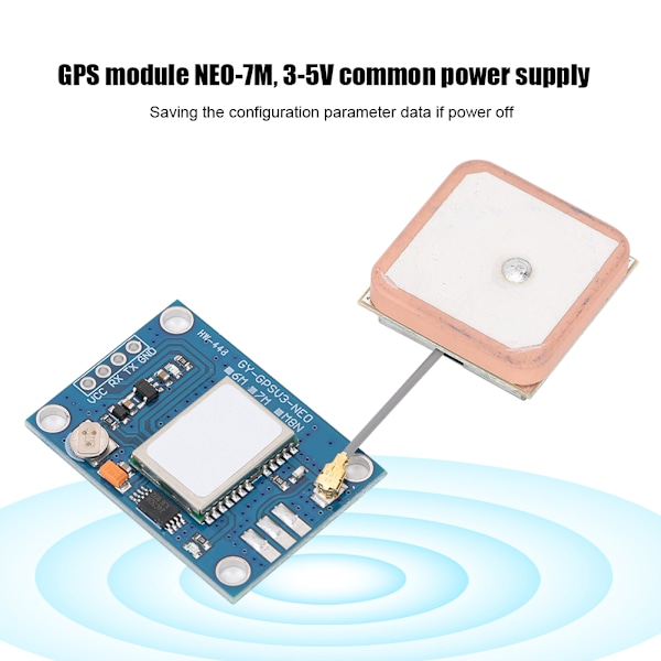 NEO‑7M APM2.5 GYGPSV3 GPS-kort Satellitpositioneringsmodul Tillbehör