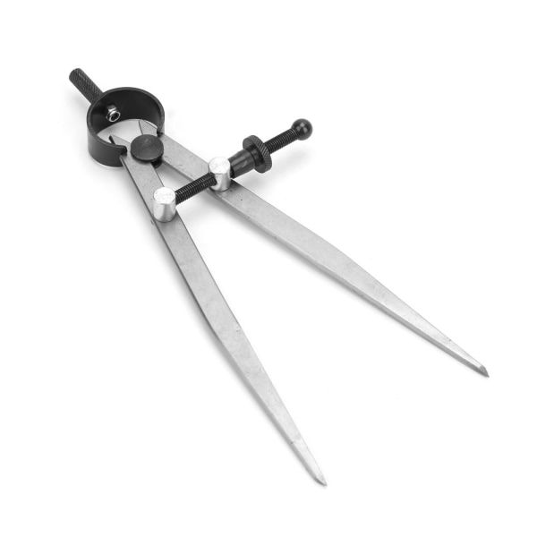 45# stål læder håndværk kompas vinge divider fjeder divider caliper med slukket ben (150 mm)