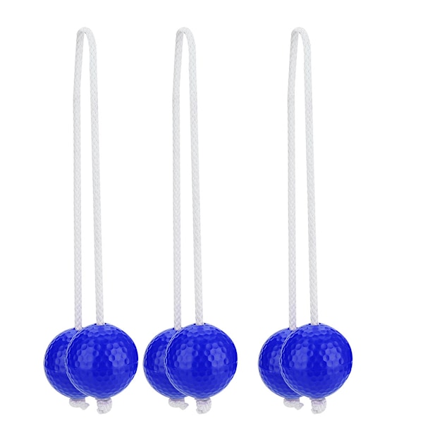 3 Par Ladder Golf Ball Toss Bolas -setti Korvaavat urheilupallot Sininen