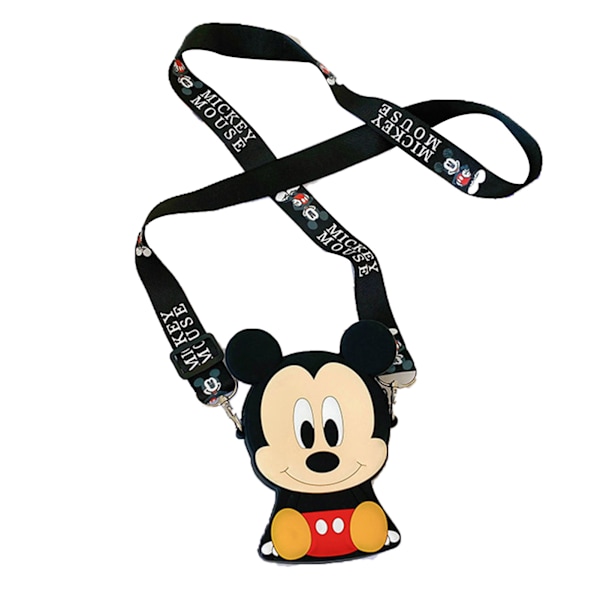 Barns silikon skulderpose gutter jenter baby liten messenger bag søt myntpung type 1