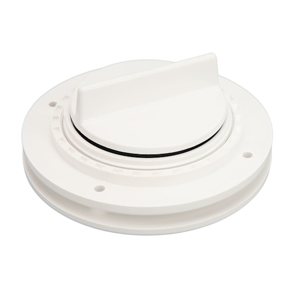 Scupper Valve Prop Højtydende ABS Nem Installation Bådafløbsprop til Yachter Speedbåde Kajakker Hvid
