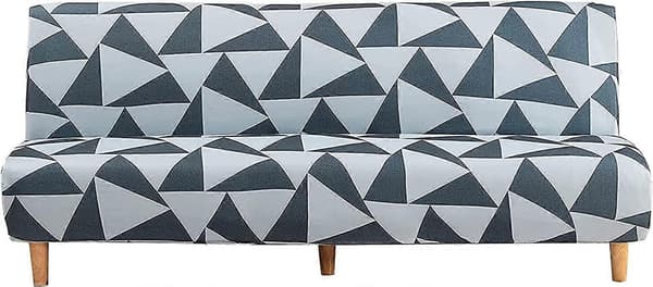 Sofabetræk uden armlæn til sovesofa uden armlæn, 115-145 cm