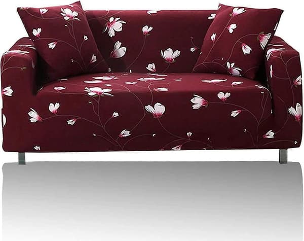 Sofa Cover Elastic Stretch Sofa Slipcover, for 1-Seater. L-shaped Corner Sofa Requires Two